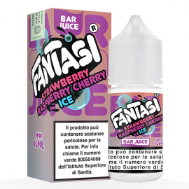 Fantasi Bar Juice Strawberry Raspberry Cherry Ice - Mini shot 10+10