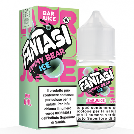Fantasi Bar Juice Gummy Bear Ice - Mini shot 10+10