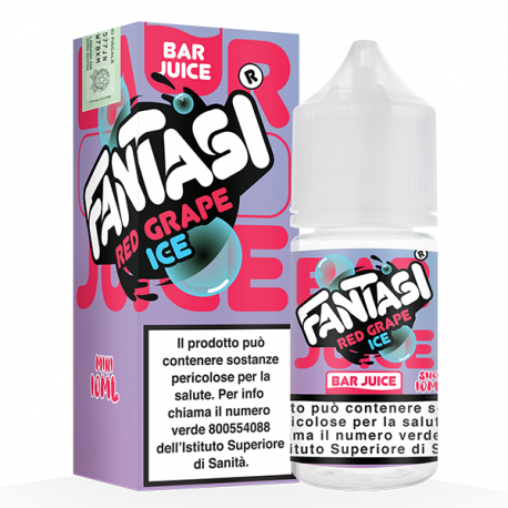 Fantasi Bar Juice Red Grape Ice - Mini shot 10+10