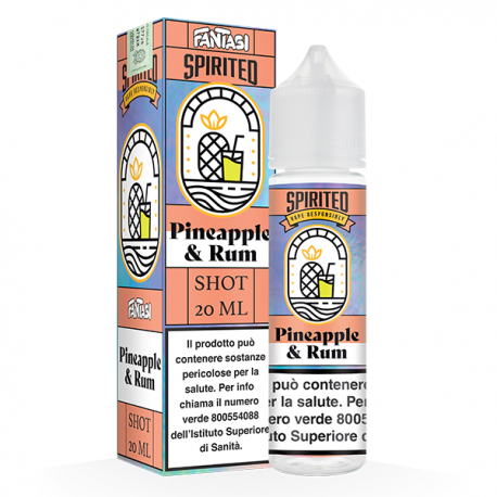 Fantasi Spirited Pineapple Rum - Vape Shot 20ml