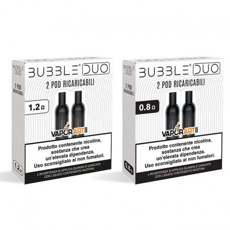 Vaporart Bubble Duo Pod di Ricambio - 2ml - 2pz