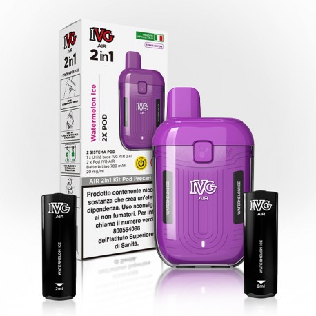 IVG Air Starter Kit Purple - Watermelon Ice
