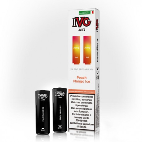 IVG Air Prefilled - Peach Mango Ice - 2ml - 2pcs