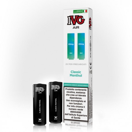 IVG Air Prefilled - Classic Menthol - 2ml - 2pcs