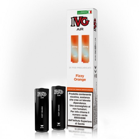 IVG Air Prefilled - Fizzy Orange - 2ml - 2pcs