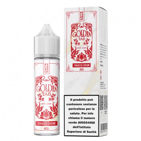 Reload Vape Golden Tab Tabacco Cream - Vape Shot - 20 ml