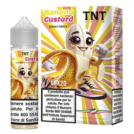 TNT Vape Banana Custard - Mix and Vape - 20ml