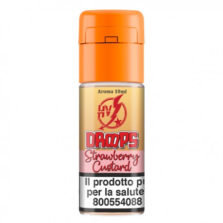High Voltage Drops Flavour Strawberry Custard - 10ml
