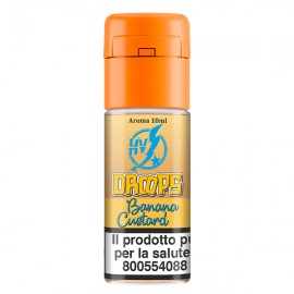 High Voltage Drops Flavour Banana Custard - 10ml