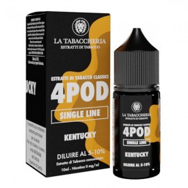 La Tabaccheria - Extra Dry 4pod - Aroma Kentucky - 10ml