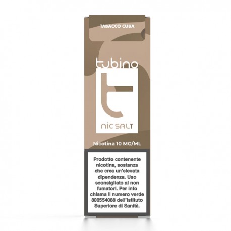 Tubino Nic Salt Tobacco Cuba - 10ml