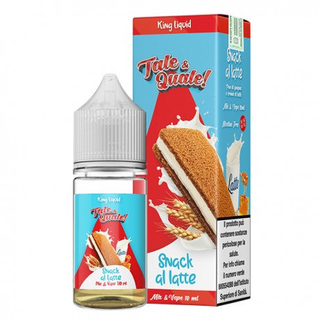 King Liquid - TALE & QUALE Snack al Latte - Mix and Vape 10+10
