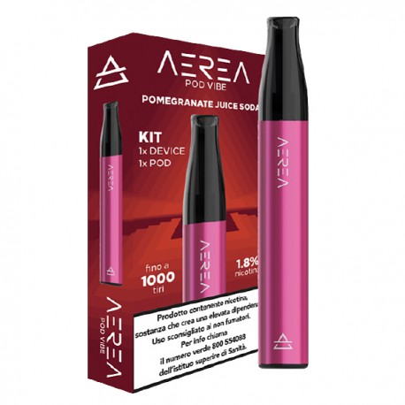 Vibe Starter Kit - Pomegranate Juice Soda - 2ml