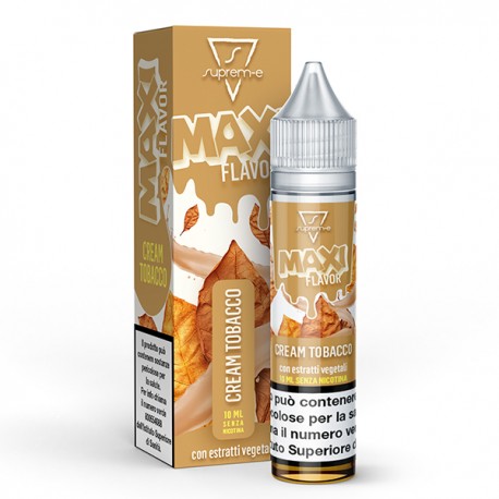 Suprem-e - Maxi Flavor - Cream Tobacco - Mini Mix 10+10