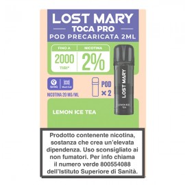Lost Mary Toca PRO Pod Prefilled - Lemon Ice Tea - 2pz