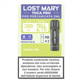 Lost Mary Toca PRO Pod Prefilled - Lemon Lime - 2pz