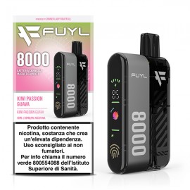 Dinner Lady Fuyl 8000 Starter Kit with Prefilled Pod Kiwi
