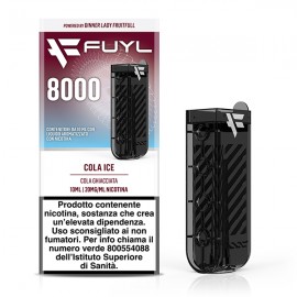 Dinner Lady Fuyl 8000 Pod Prefilled - Cola Ice - 1pz