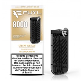 Dinner Lady Fuyl 8000 Pod Prefilled - Creamy Tobacco - 1pz