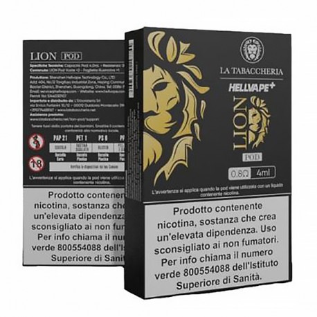 La Tabaccheria Cartridge for Lion - 4ml - 2pz