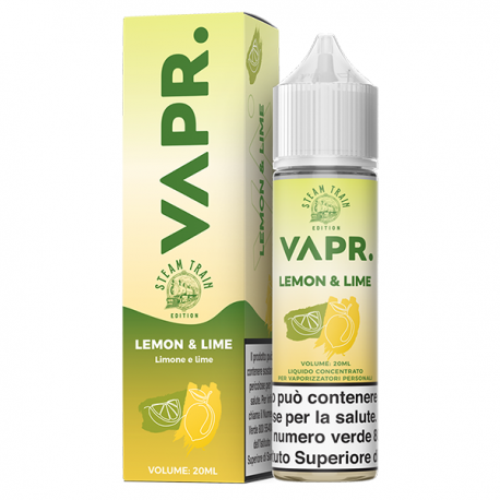 VAPR. Lemon & Lime - Steam Train Edition - Vape Shot 20ml