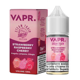 VAPR. Strawberry Raspberry Cherry - Steam Train Edition - Mini Shot 10+10