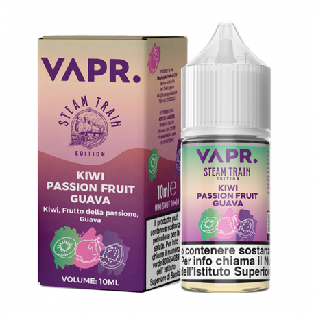 VAPR. Kiwi Passion Fruit Guava - Steam Train Edition - Mini Shot 10+10