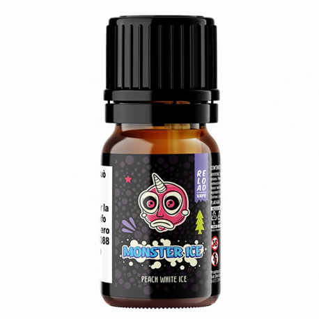 Reload Vape Flavor Monster Ice Peach White Ice - 10ml