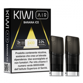 Kiwi Air Pod Prefilled - Banana Ice - 2ml - 2pcs