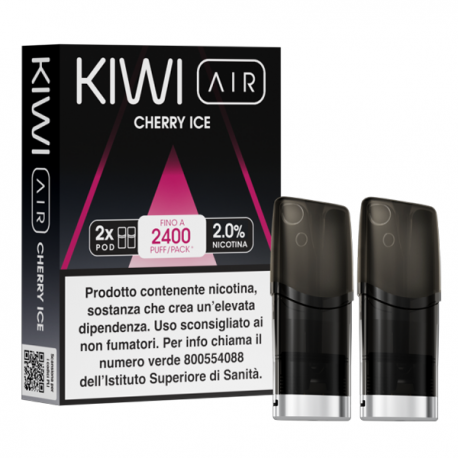 Kiwi Air Pod Precaricate - Cherry Ice - 2ml - 2pz