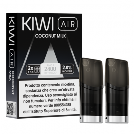 Kiwi Air Pod Precaricate - Coconut Milk - 2ml - 2pz