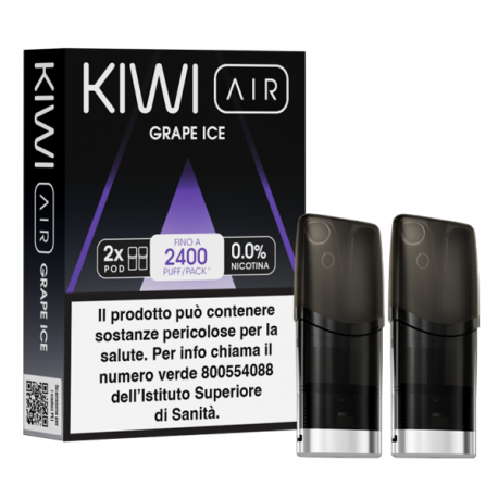 Kiwi Air Pod Prefilled - Grape Ice- 2ml - 2pz