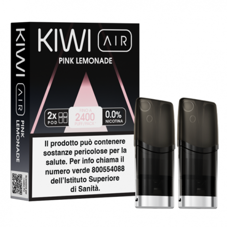 Kiwi Air Pod Precaricate - Pink Lemonade - 2ml - 2pz