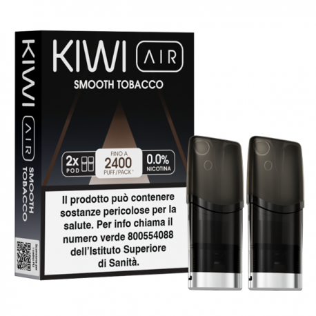 Kiwi Air Pod Precaricate - Smooth Tobacco - 2ml - 2pz
