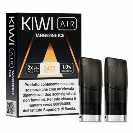 Kiwi Air Pod Prefilled - Tangerine Ice - 2ml - 2pz