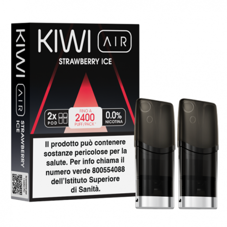 Kiwi Air Pod Precaricate - Strawberry Ice - 2ml - 2pz