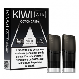 Kiwi Air Pod Prefilled - Cotton Candy - 2ml - 2pz