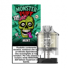 Monster Puff Pod Precaricata Mint - 10ml - 1pz