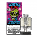 Monster Puff Prefilled Pod Strawberry Raspberry Cherry - 10ml -1 pc