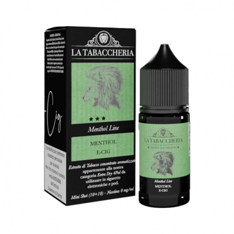 La Tabaccheria - Extra Dry 4Pod - Menthol E-Cig - Mini shot 10+10