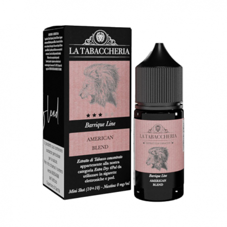 La Tabaccheria - Extra Dry 4Pod - American Blend - Mini shot 10+10