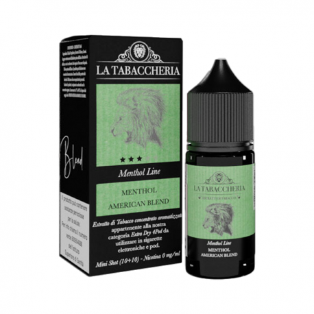 La Tabaccheria - Extra Dry 4Pod - Menthol American Blend - Mini shot 10+10