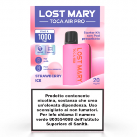 Lost Mary Toca Air Pro Kit - Strawberry Ice - 20mg/ml