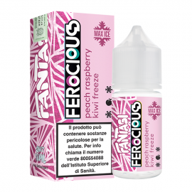 Fantasi Ferocious Max Ice Peach Raspberry Kiwi Freeze - Mini shot 10+10