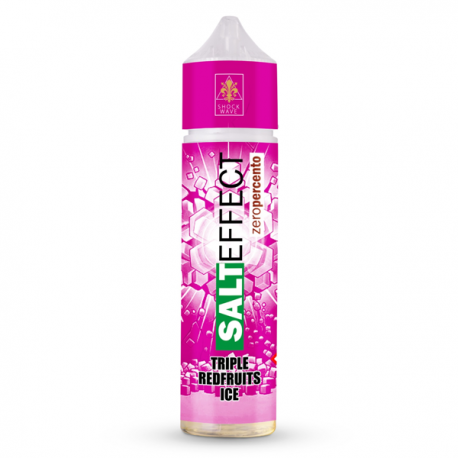 Shock Wave Salt Effect Triple Red Fruit Ice - Vape Shot 20ml