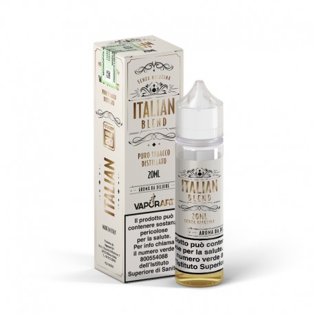 Vaporart Italian Blend - Puro Tabacco Distillato - Vape Shot - 20ml
