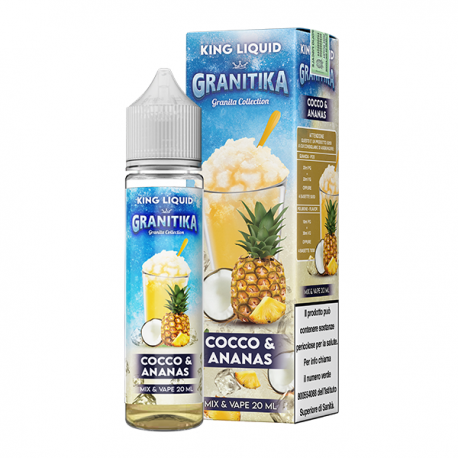 King Liquid Granitika Cocco & Ananas - Mix and Vape - 20ml
