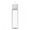 Chubby Gorilla - Clear Unicorn Bottle with White Cap 60ml