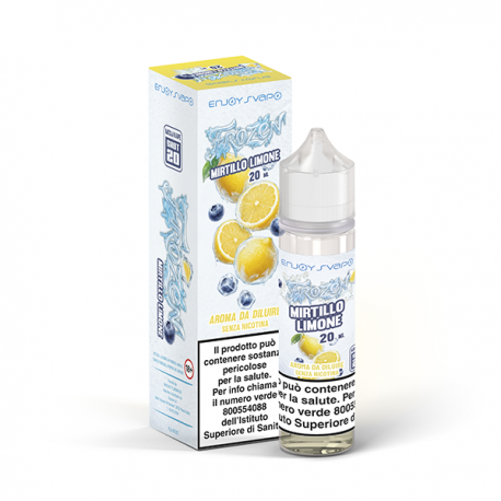 EnjoySvapo Frozen Mirtillo Limone Ice - Vape Shot - 20ml