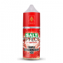 Shock Wave Salt Effect Triple Strawberry Ice - Mini Shot 10+10